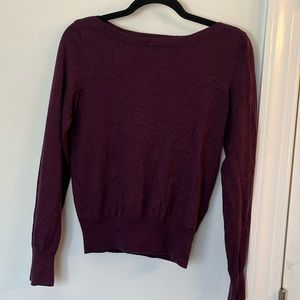 Women’s purple sweater
